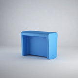 CRETA - BANCONE in polietilene, anche ILLUMINATO LED RGB a batteria ricaricabile.